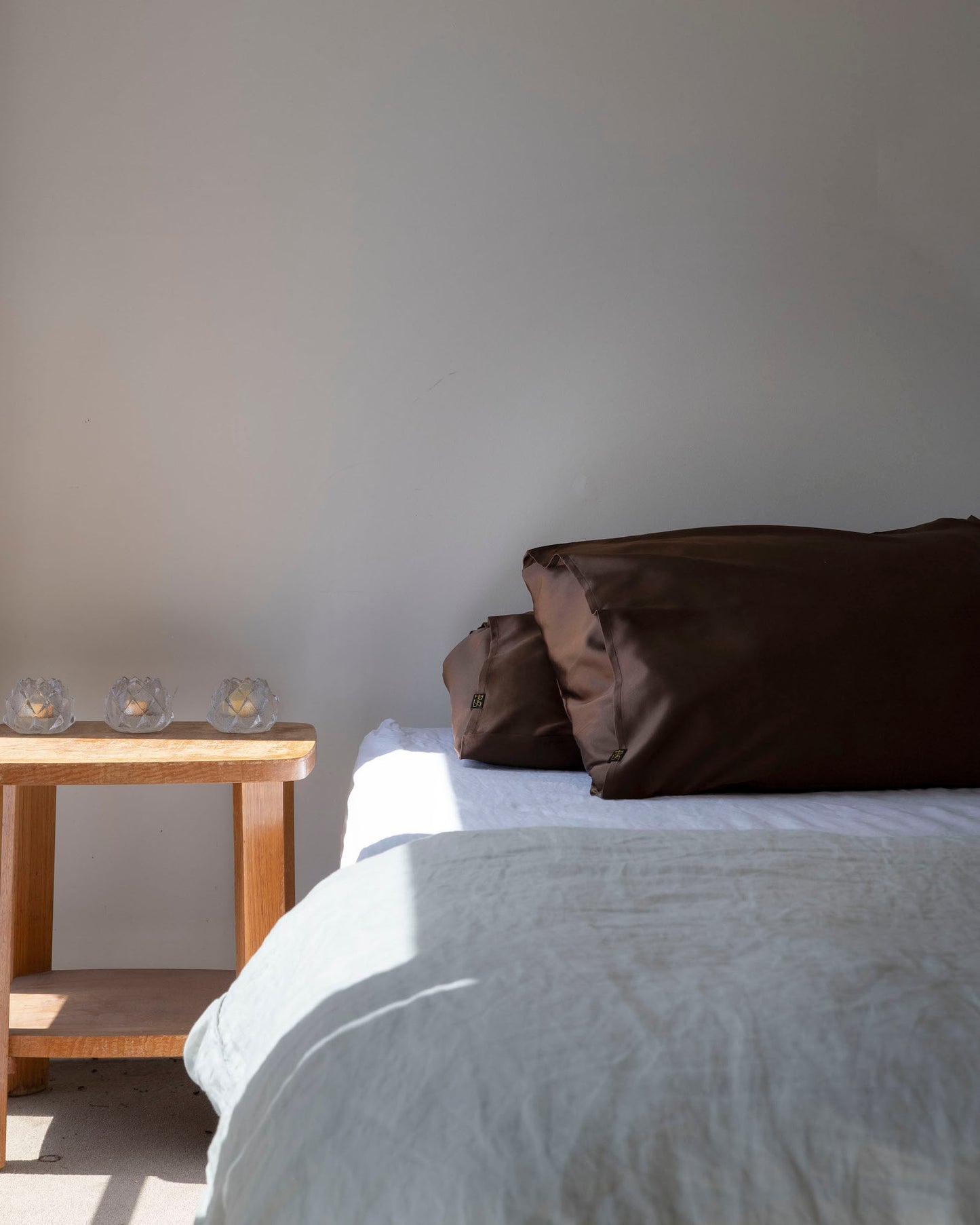 The Chocolate Silk Pillowcase Pair