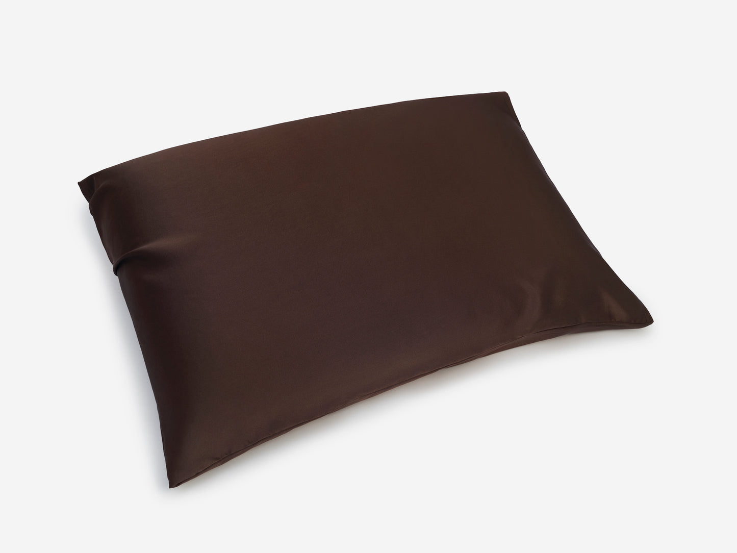 Cacao Silk Pillowcase