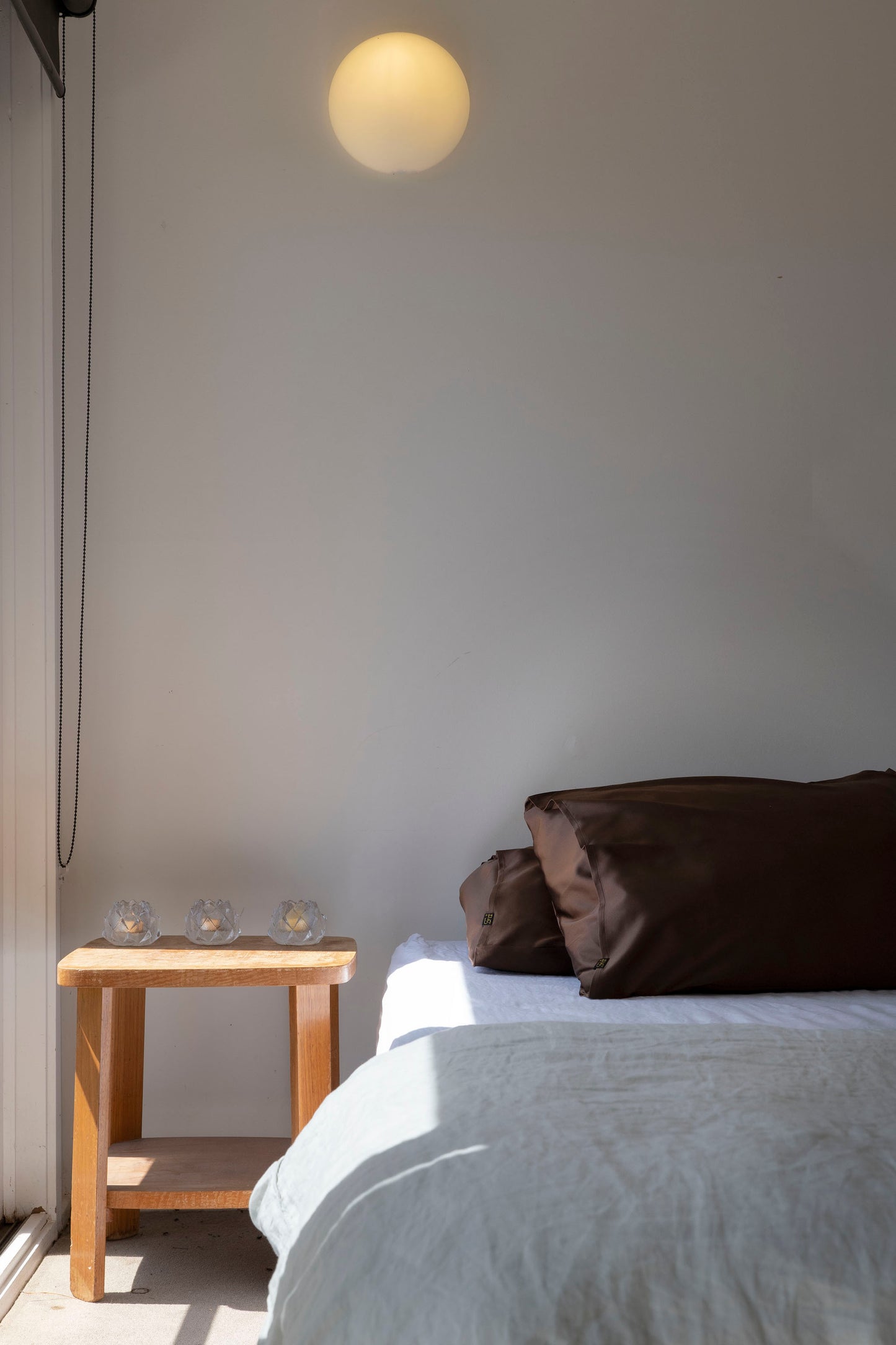 Cacao Silk Pillowcase